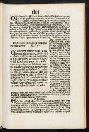 Sequuntur nunc epistole et evangelia de evangelistis