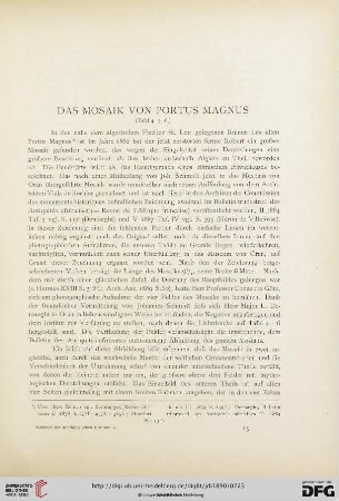 5: Das Mosaik von Portus Magnus