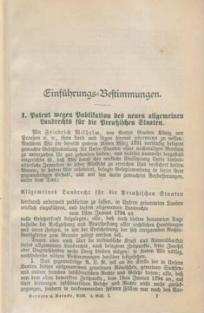 Einführungs-Bestimmungen