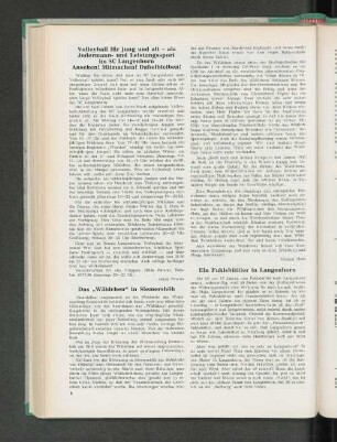 Das "Wäldchen" in Siemershöh