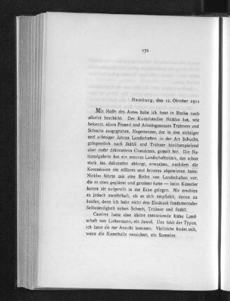 Hamburg, den 12. Oktober 1911