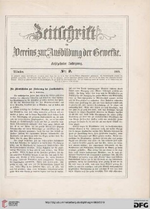 Die Abendschulen zur Förderung der Kunstindustrie