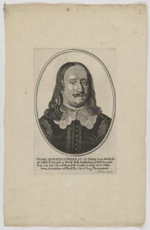 Bildnis des Georg Achativs Heher