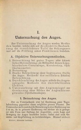 Klinischer Leitfaden der Augenheilkunde