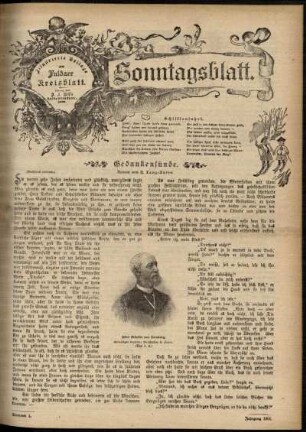 Ausgabe vom Sonntag, den 06. Januar 1901.