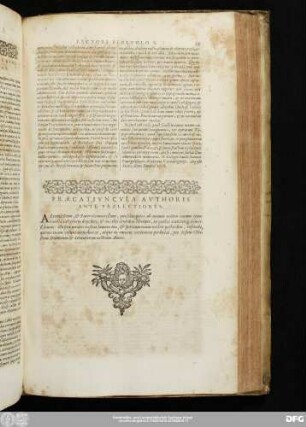 Praecatiuncula Authoris Ante Praelectiones.