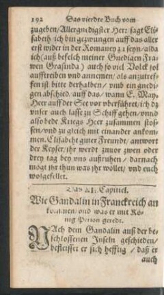Das XII. Capittel. Wie Gandalin in Franckreich ankommen ...