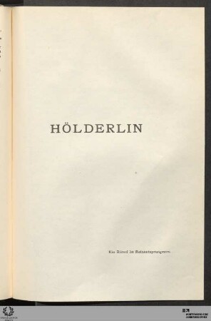 Hölderlin