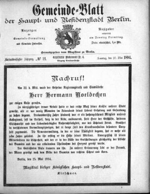 1894,21: No. 21, 27. Mai 1894