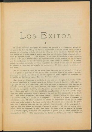 Los exitos