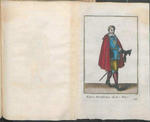 Eques Pontificius dictus Pius.