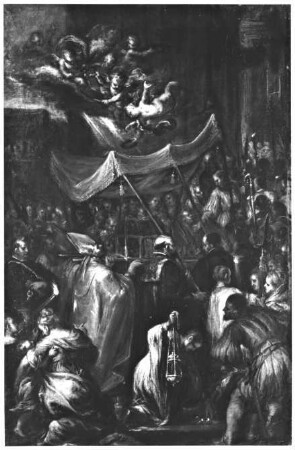 Der hl. Karl Borromäus überführt die Gebeine der hl. Fidelis und Karpophorus