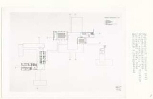 Volksbildungszentrum, Berlin-Moabit (Diplomarbeit bei Karl Wilhelm Ochs): Grundriss 2. Obergeschoss 1:200