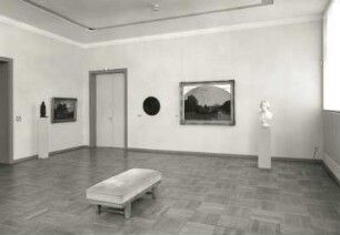 Ludwig-Richter-Saal : Dresden, Albertinum. Gemäldegalerie Neue Meister, Ludwig-Richter-Saal. Raumaufnahme