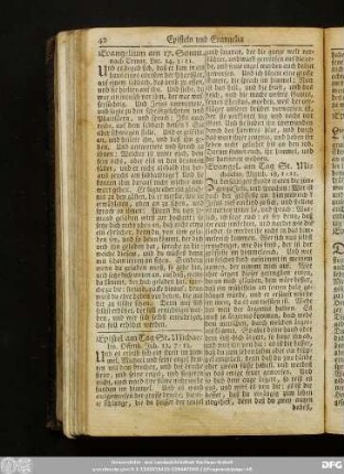 Evangelium am 17. Sonnt. nach Trinit. Luc. 14, 1-11.