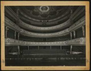 Stadttheater, Stettin: Ansicht Zuschauerraum