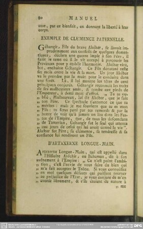 Exemple De Clémence Paternelle