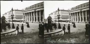 Bordeaux. Place de la Comédie mit dem Grand Théatre