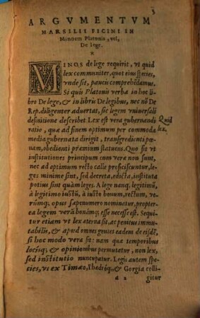 Divini Platonis operum, 5. Continens Quaternitatem nonam, & Axiochum