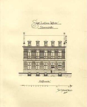 Strieder, Wilhelm. Städtisches Leihhaus Schwanenstraße