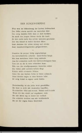 Der Ausgeworfene