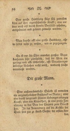 Der große Mann