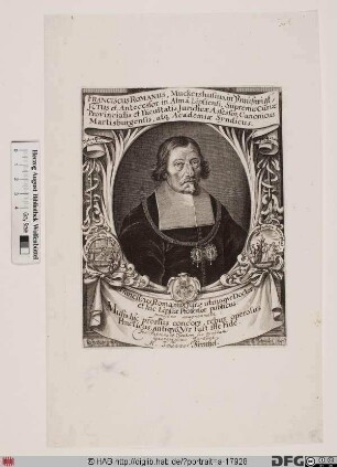Bildnis Franz Romanus (von Muckershausen) d. J.