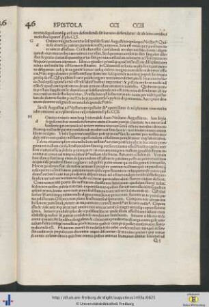 Epistolae CCI-CCVI