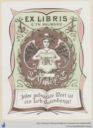 Exlibris (Aus: UB Freiburg, TM 2015/657-1)