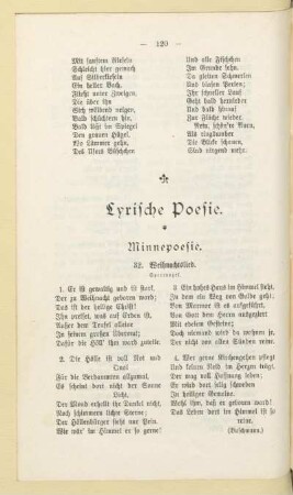Lyrische Poesie