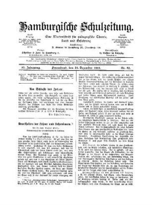 Krankheiten der Lehrer und Lehrerinnen : (Schluß)