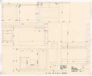 ADAC-Gauhaus, Berlin-Wilmersdorf: ADAC Einbaumöbel, Telefonzentrale, 1:10