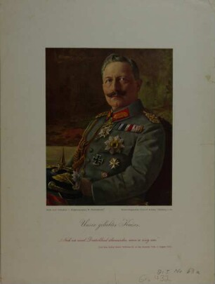 "Kaiser Wilhelm II."