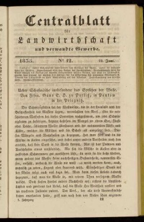 1835. No. 12. 19. Juni