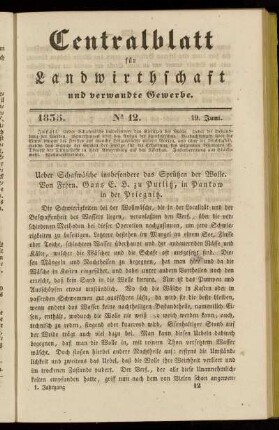 1835. No. 12. 19. Juni