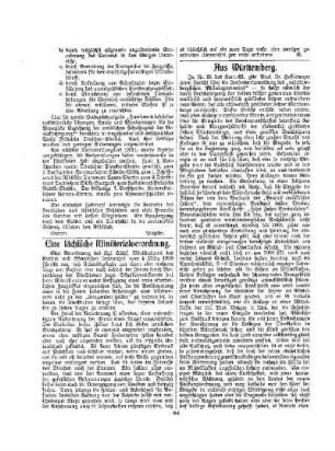 Aus Württemberg