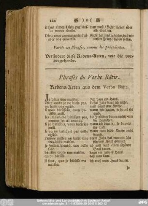 Phrases du Verbe Bâtir.