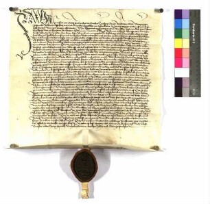 Abt Ehrenfried [von Vellberg] zu Comburg vidimiert: [1434 Jan. 23].