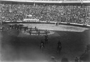 Barcelona, La Monumental. Stierkampfarena
