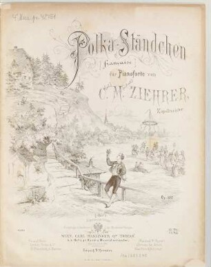 Polka-Ständchen : (française) ; für Pianoforte ; op. 122