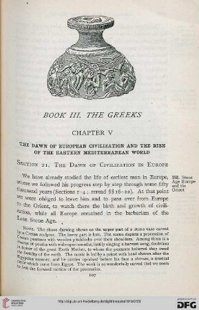 Book III. The Greeks