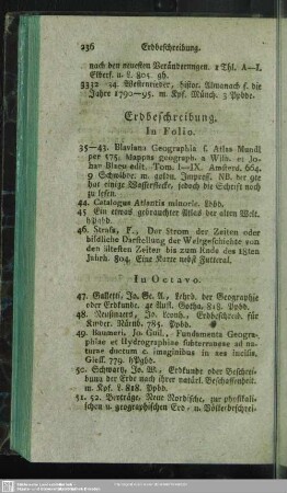 Erdbeschreibung