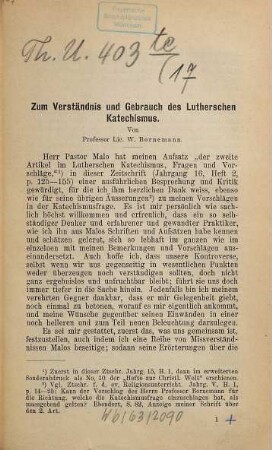 Zeitschrift für praktische Theologie. 17. 1895