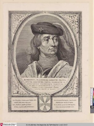 Robertus, Flandriae Comitis Filius, Ducta Gertrude Vidua Florentii I.