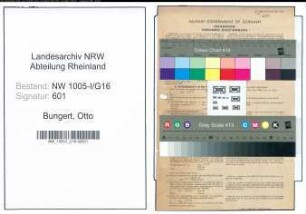 Entnazifizierung Otto Bungert , geb. 27.07.1916 (Wirtschaftsgehilfe)