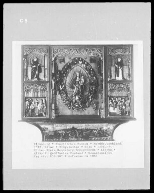 Altar in geöffnetem Zustand