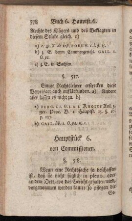 Hauptstück 6. von Commissionen.