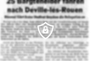 25 Bargteheider fahren nach Déville-lés-Rouen