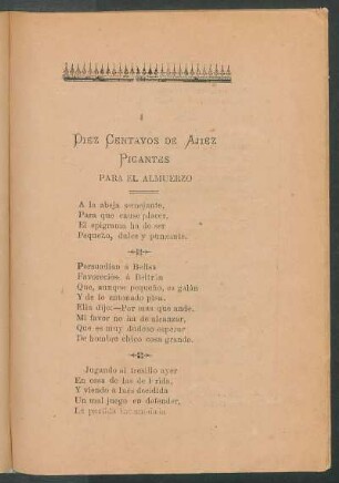 Diez centavos de ajíez picantes para el almuerzo