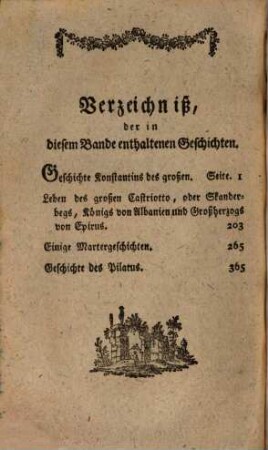 Sammlung anmuthiger und wahrhafter Geschichten zur Bildung der Rechtschaffenheit und Tugend : aus größeren Werken und fremden Sprachen zusammengetragen. 6. 1784